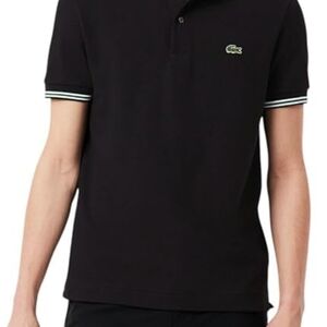 Lacoste Black Polo Shirt Classic Tailored Design